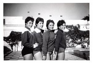 NATATION GALLIA CLUB ORANAIS (2) QUALIFIEE 1961 PARIS
